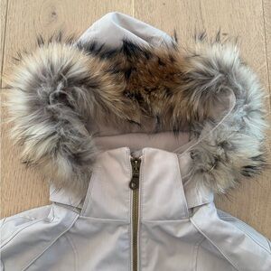NILS Women’s Ski Jacket with Detachable Real Fox Fur Hood – Luxury Coat